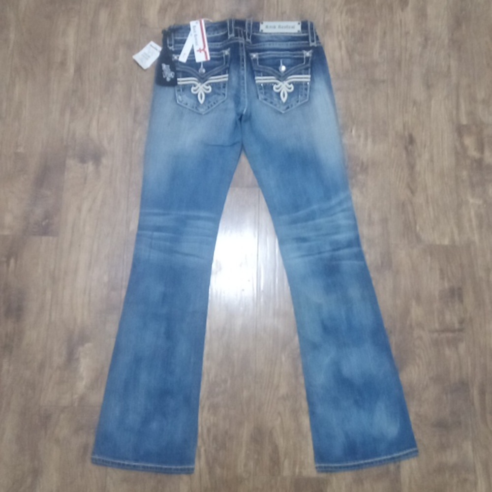 Rock Revival Women's 28 Boot Cut Penny Embellished DEFECT SEE PHOTOS